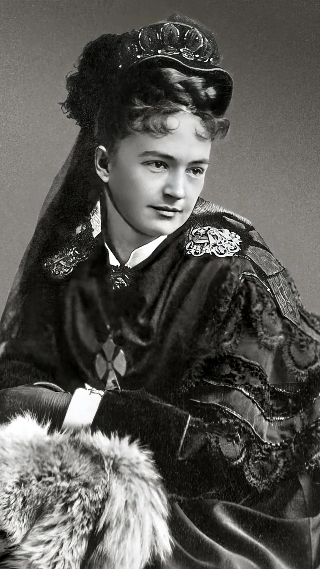 ai character: Libbie Custer background