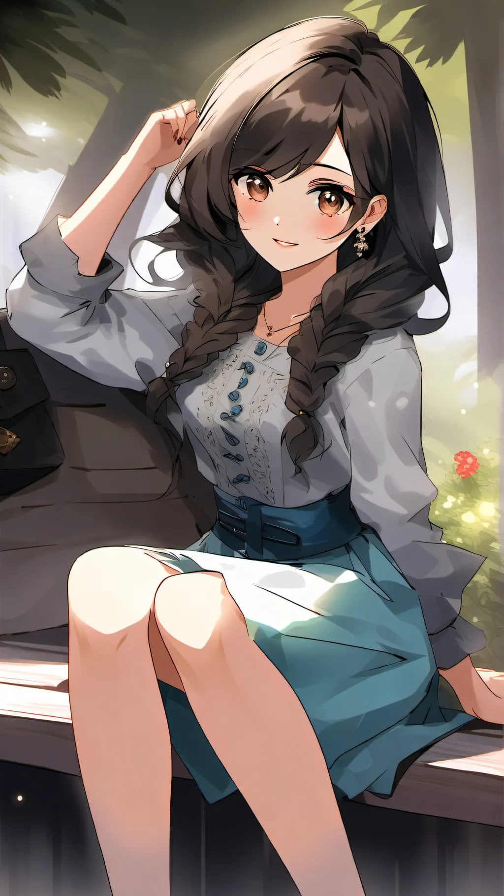 ai character: lilly background