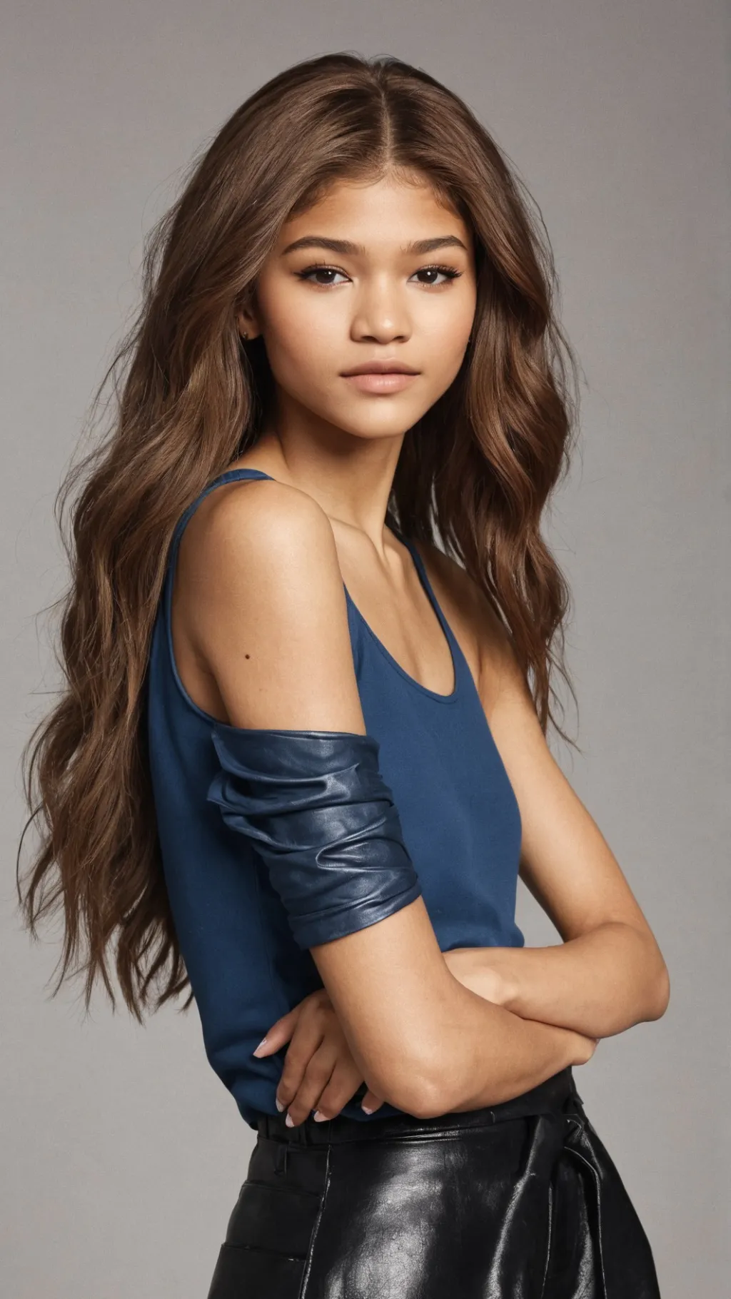 ai character: Zendaya background
