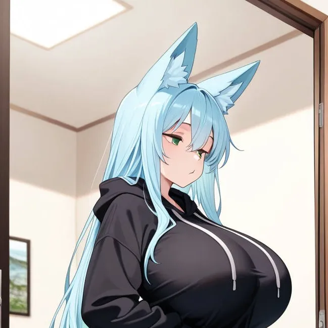 chat with ai character: kitsune roommatte