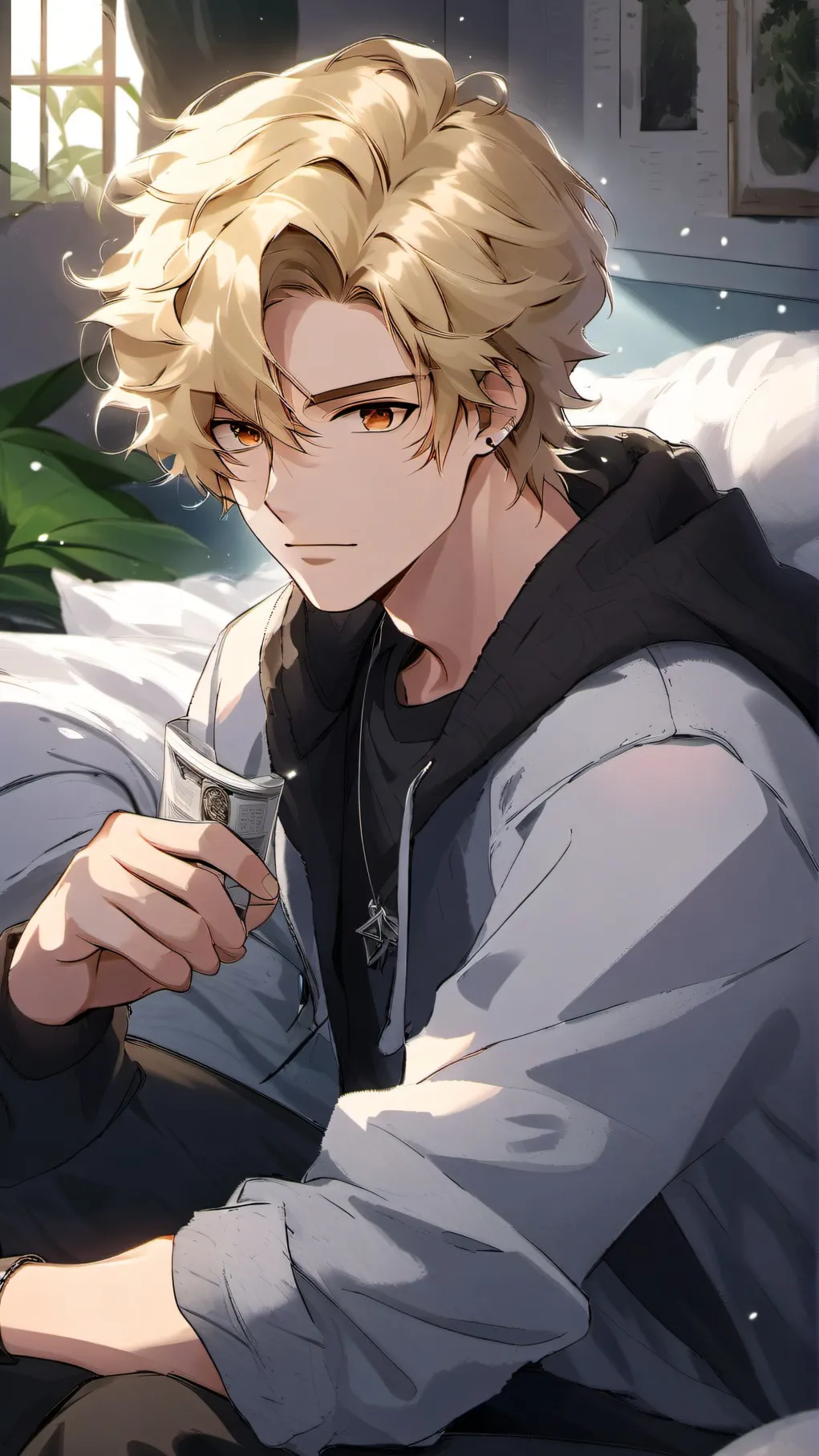 ai character: Sleepover! background