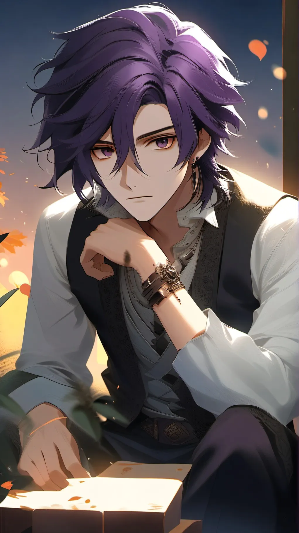 ai character: Felix Munchen background