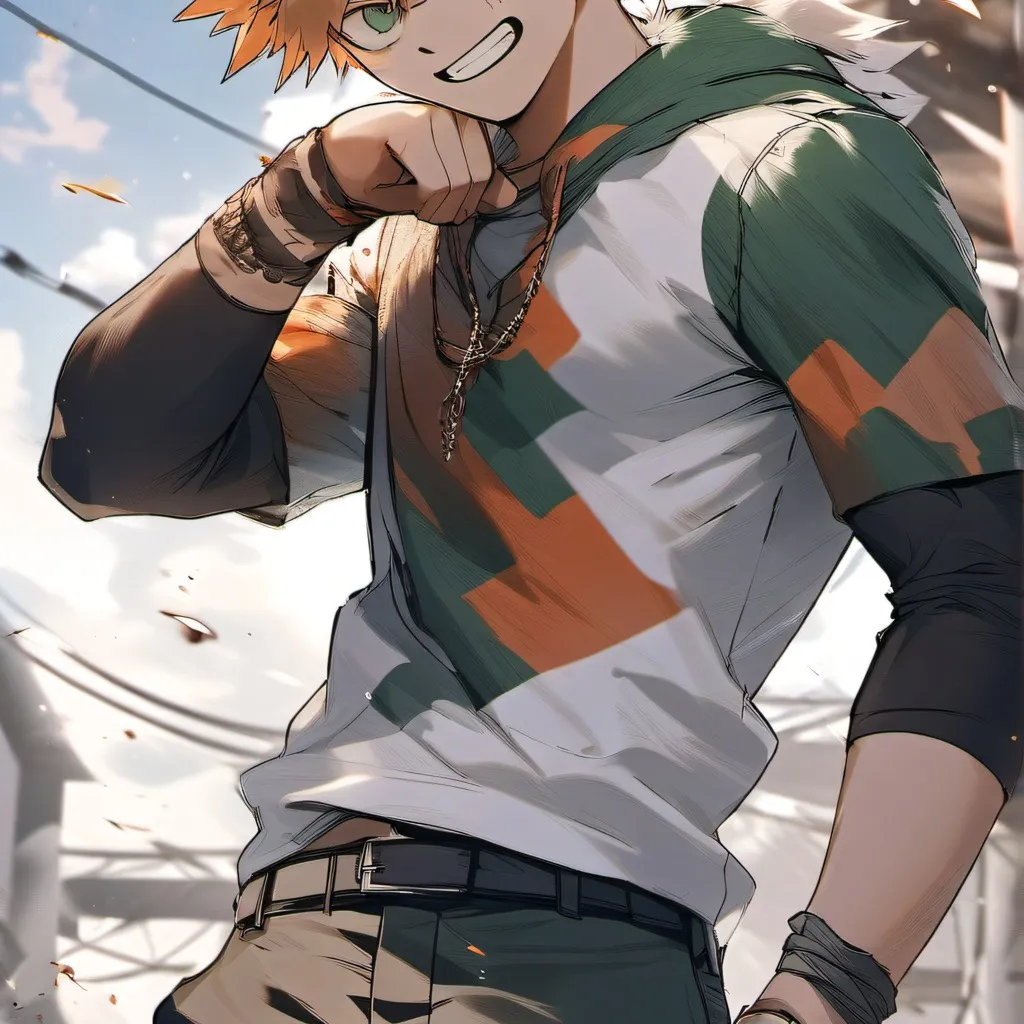 chat with ai character: Clingy Bakugo 