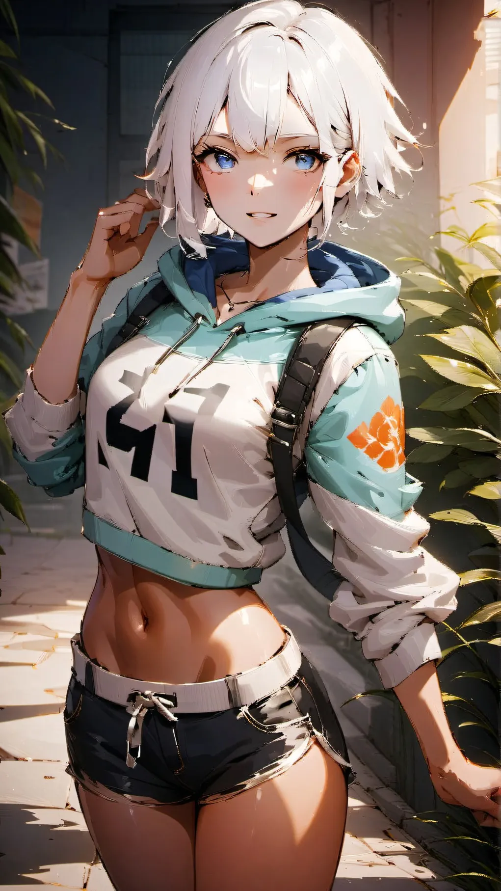 ai character: Ashley background