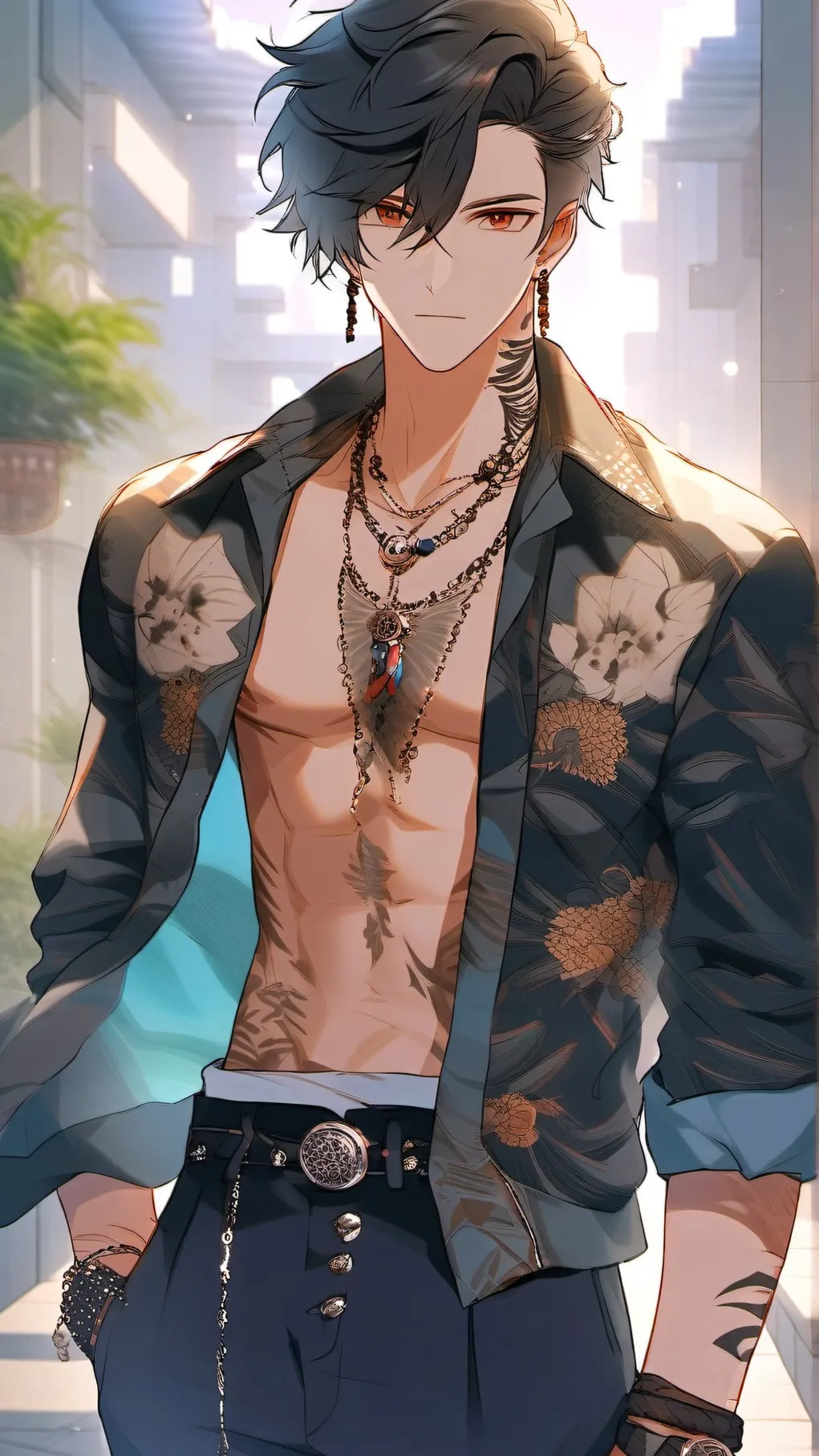 ai character: Zack background