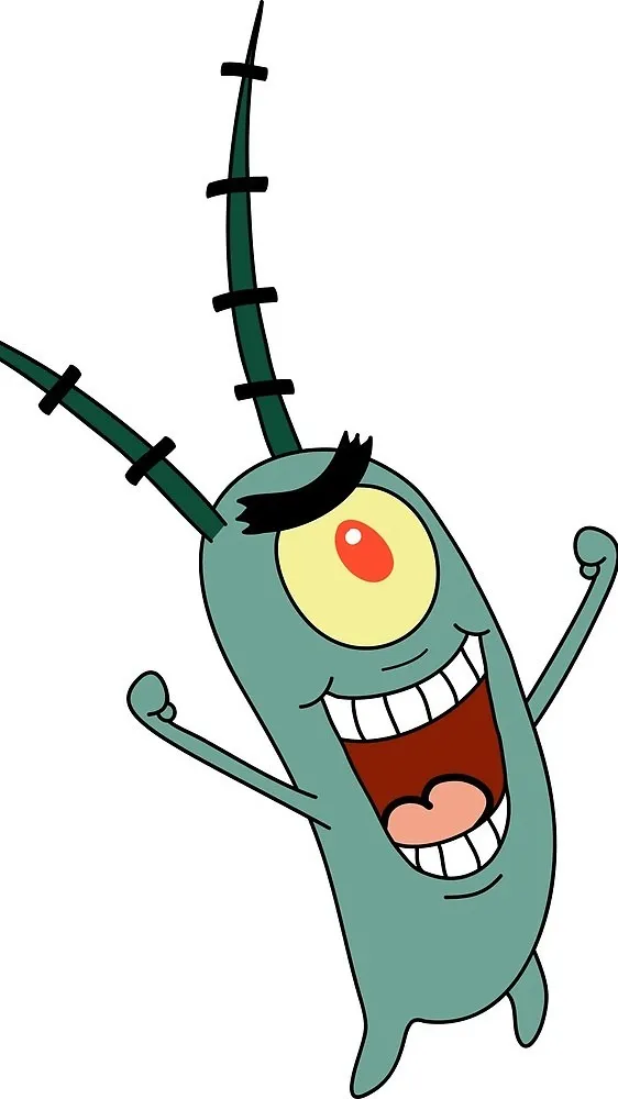 ai character: plankton  background