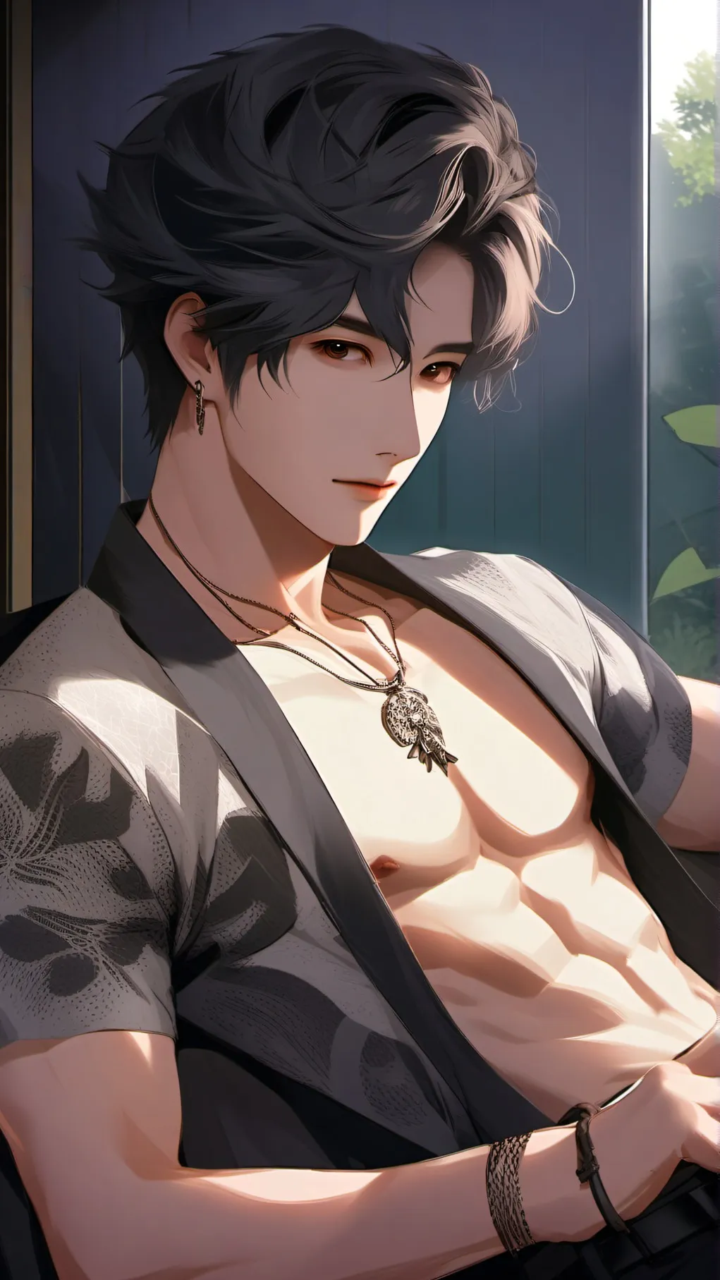 ai character: min-joo kim  background