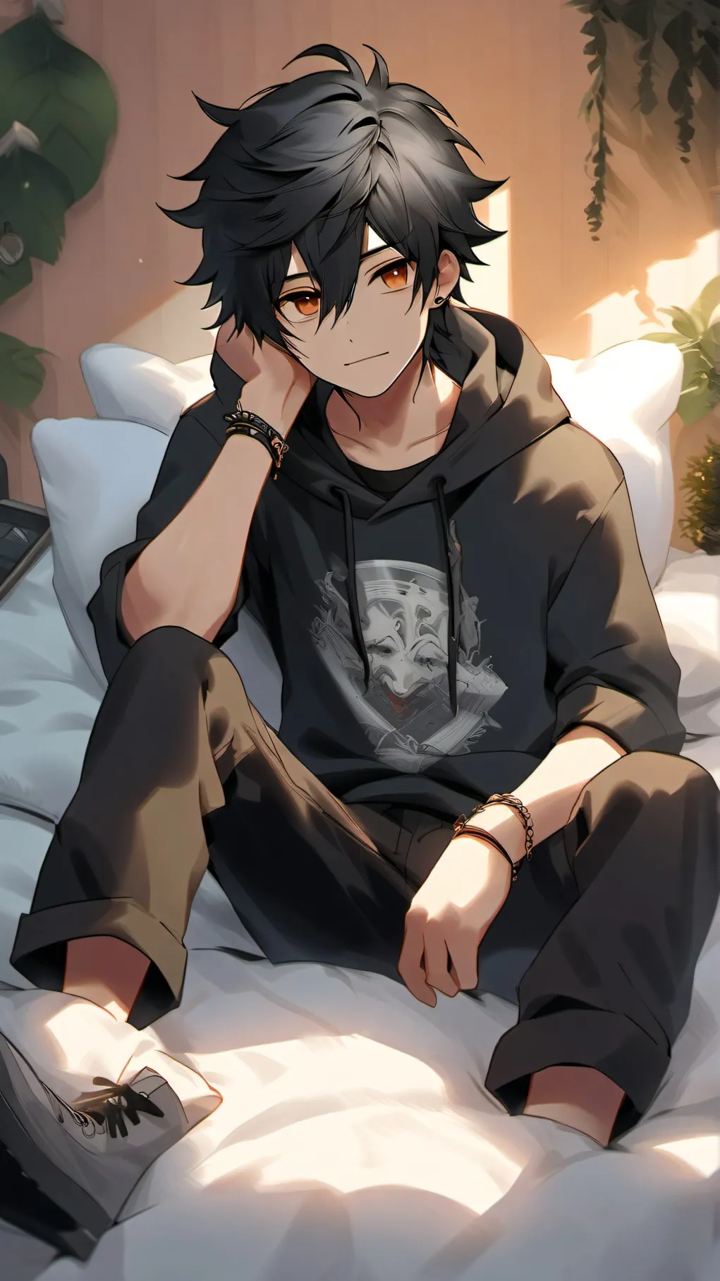 ai character: micah background