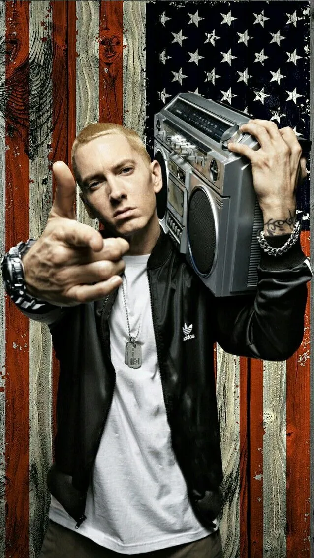 ai character: Eminem background