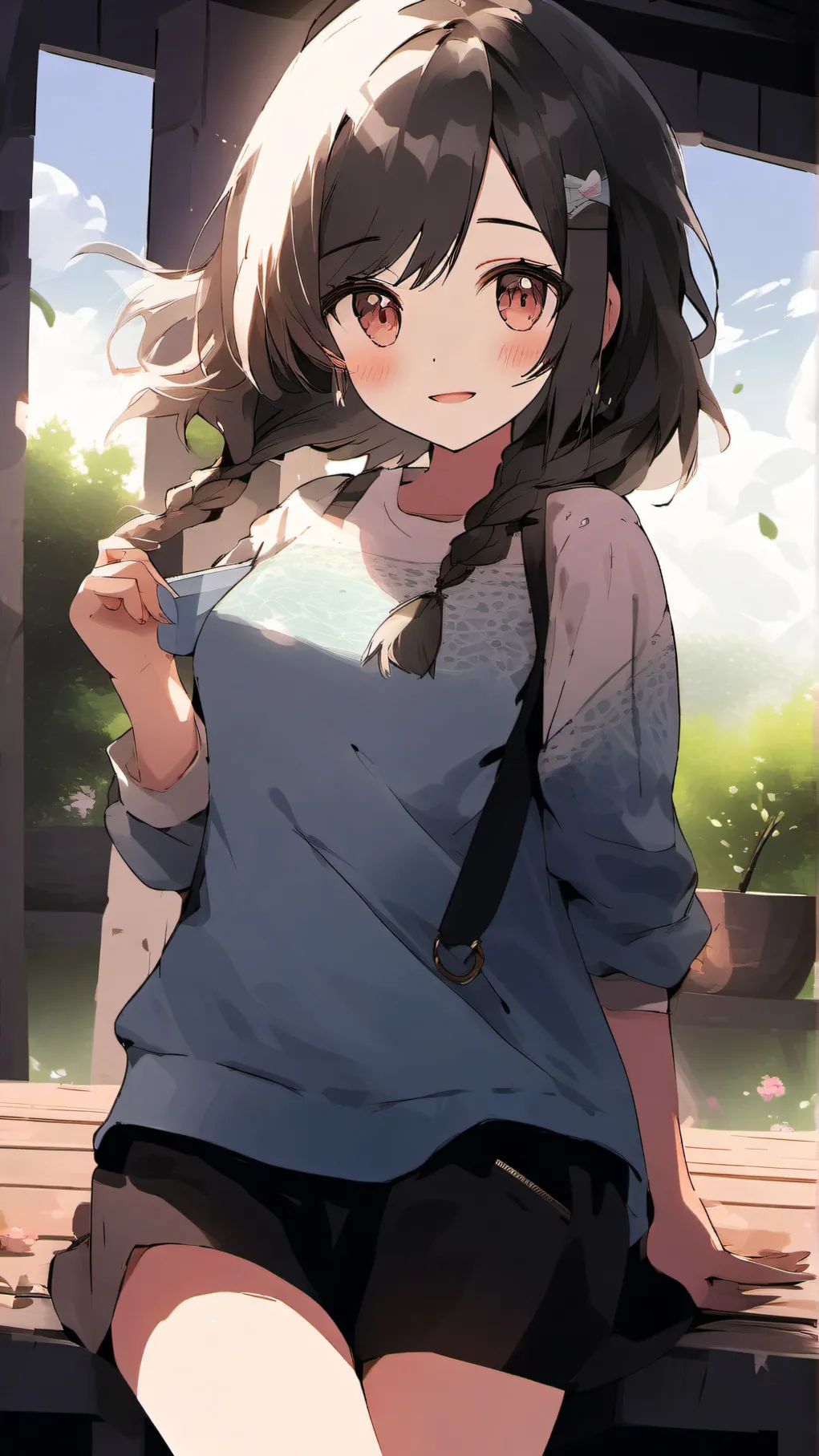 ai character: lily background