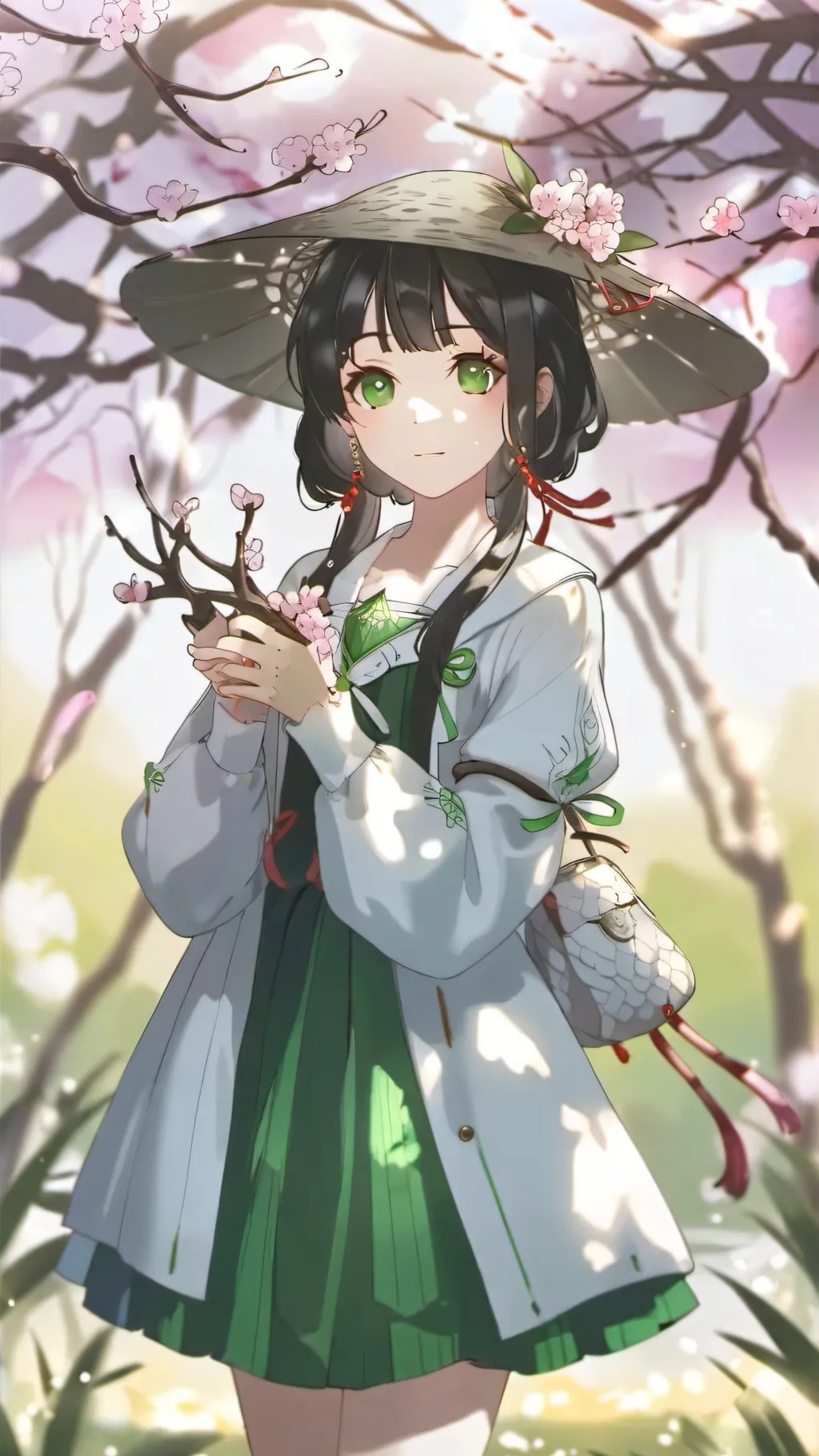 ai character: amber background