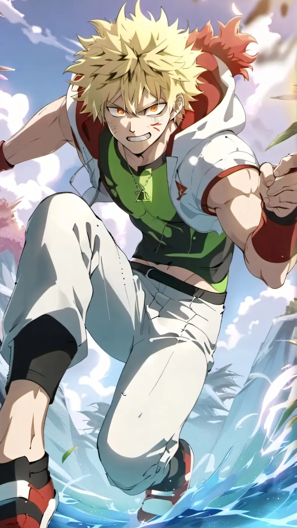 ai character: BAKUGO :3 background