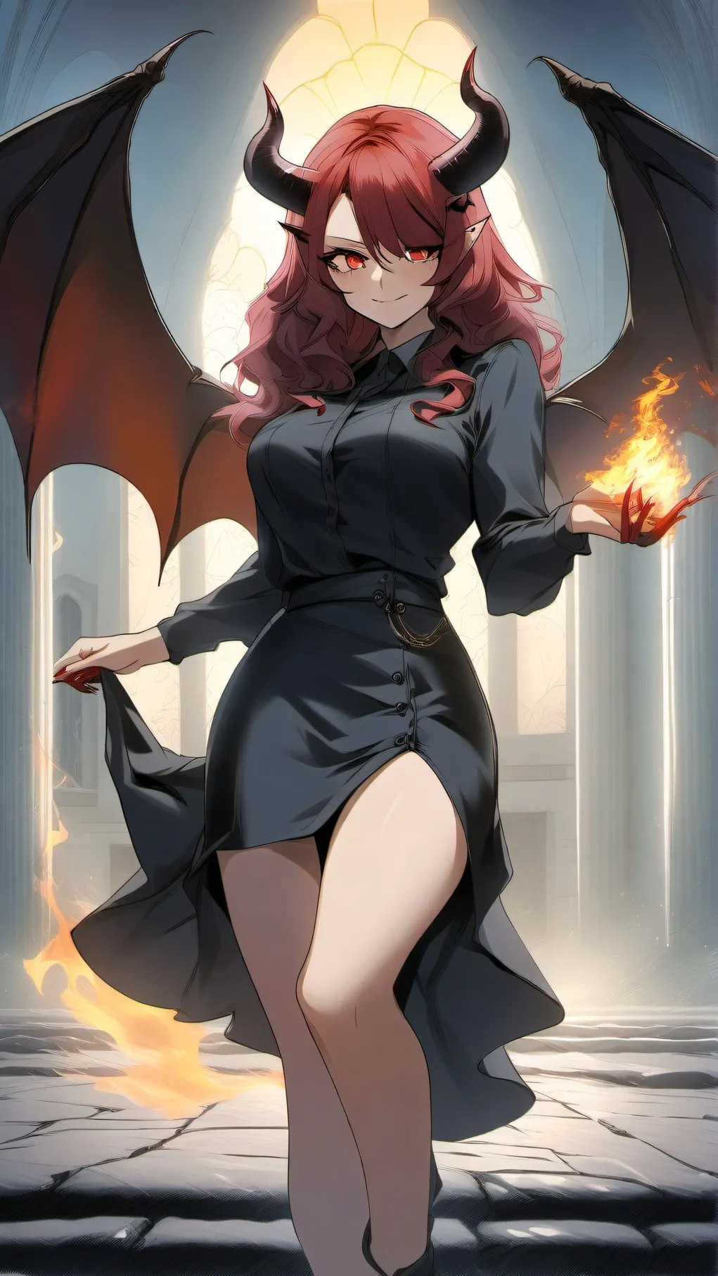 ai character: oreva background