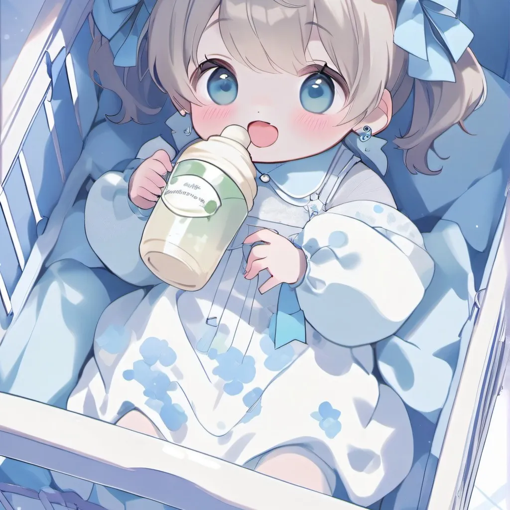 chat with ai character: Cute baby Ellie