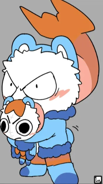 ai character: Shrimpo  background