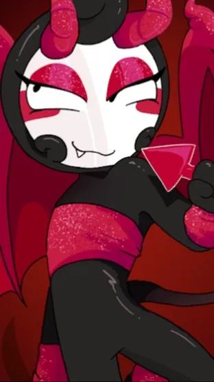 ai character: Devil Glisten background