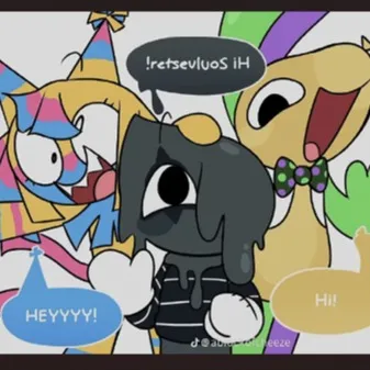 chat with ai character: DW circus trio