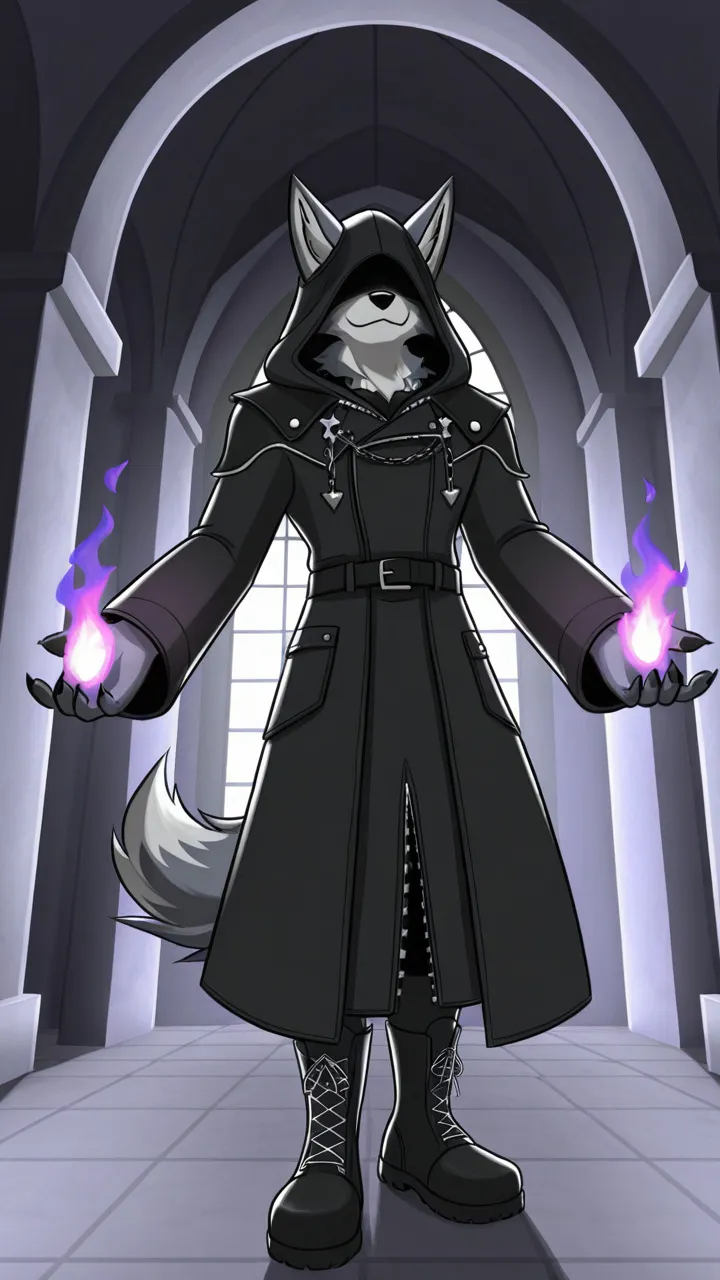 ai character: Virmir as Nobody background