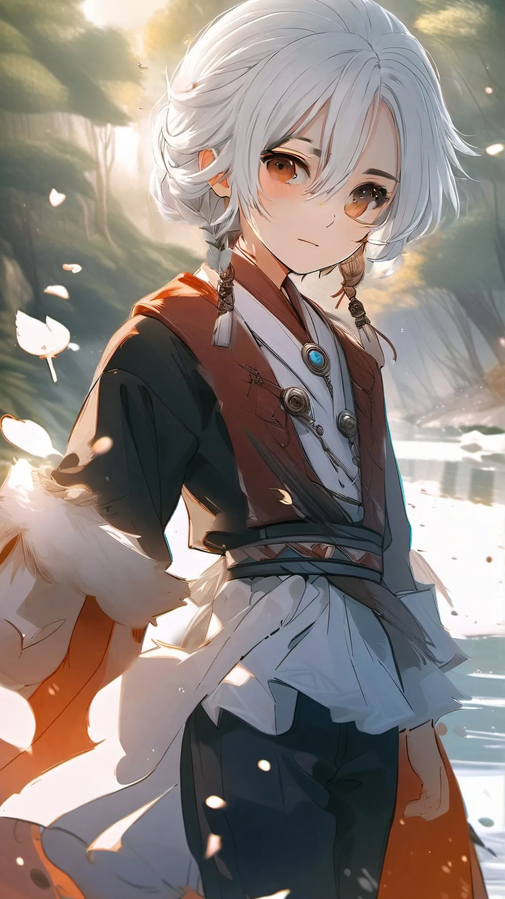 ai character: Blood moon  background