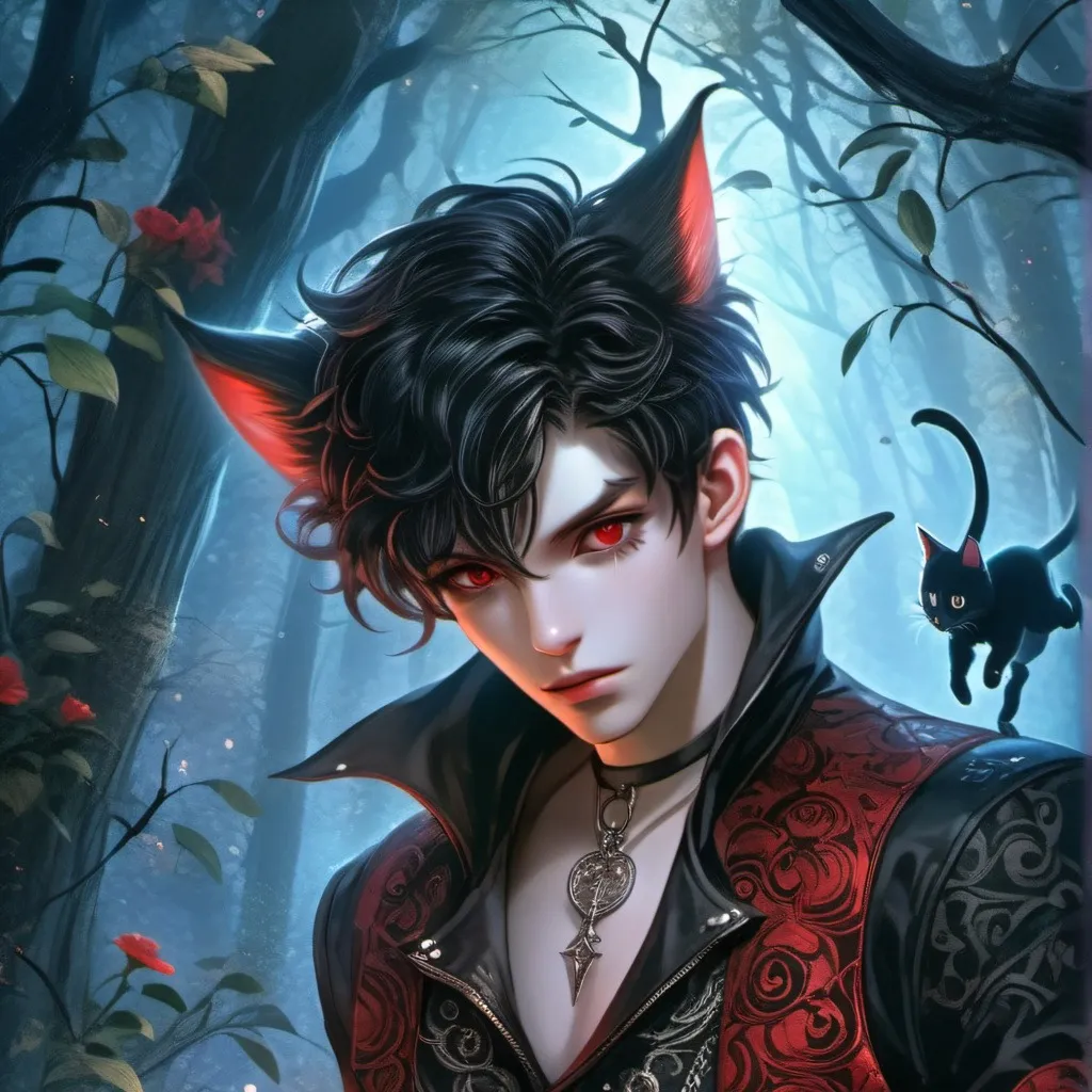chat with ai character: Hogwarts forest