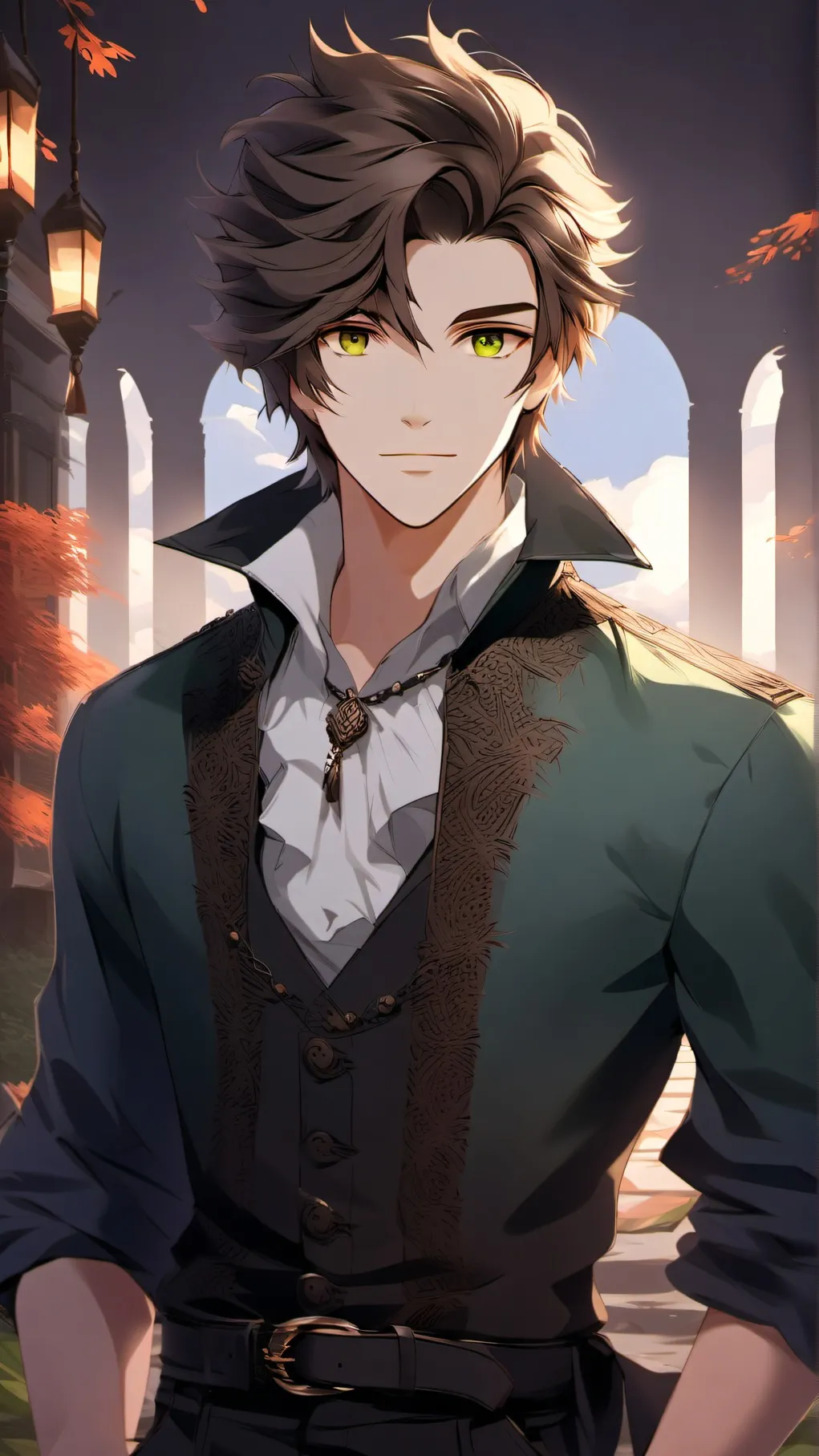 ai character: Max background