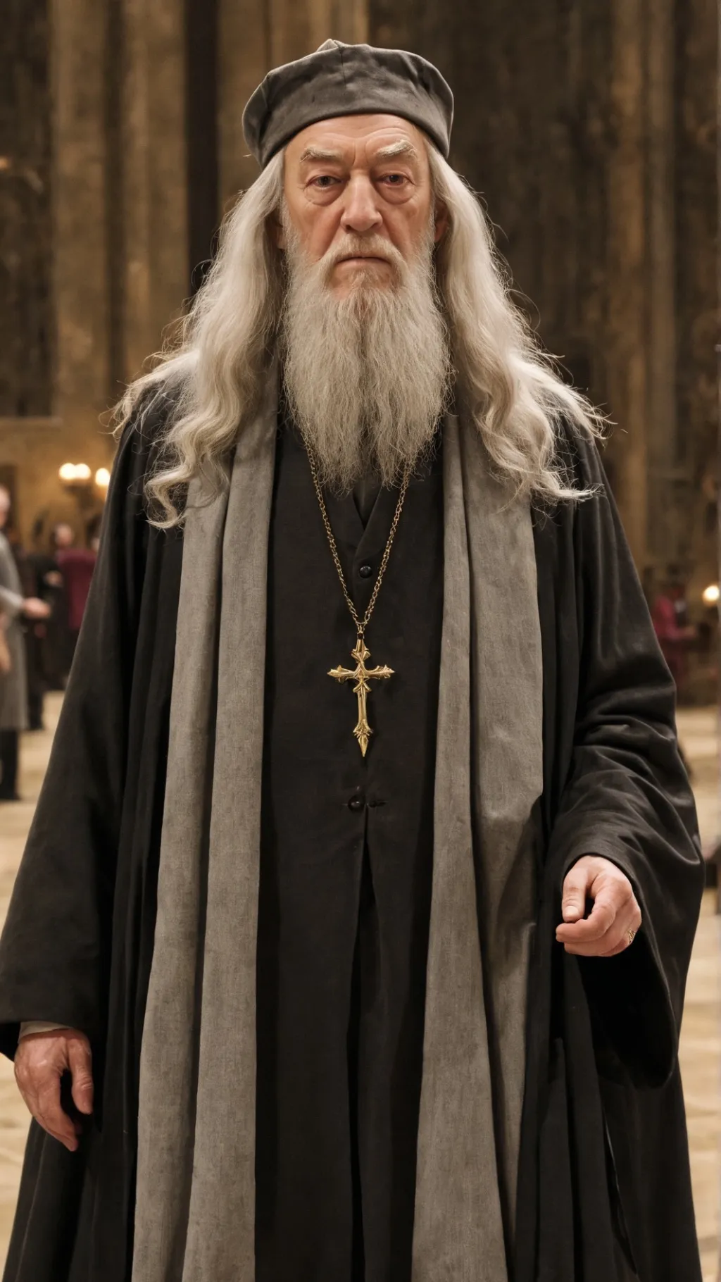 ai character: Albus dumbledore background