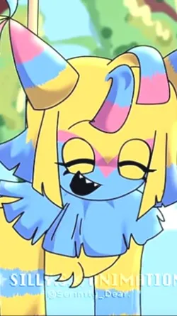 ai character: Dandys world background