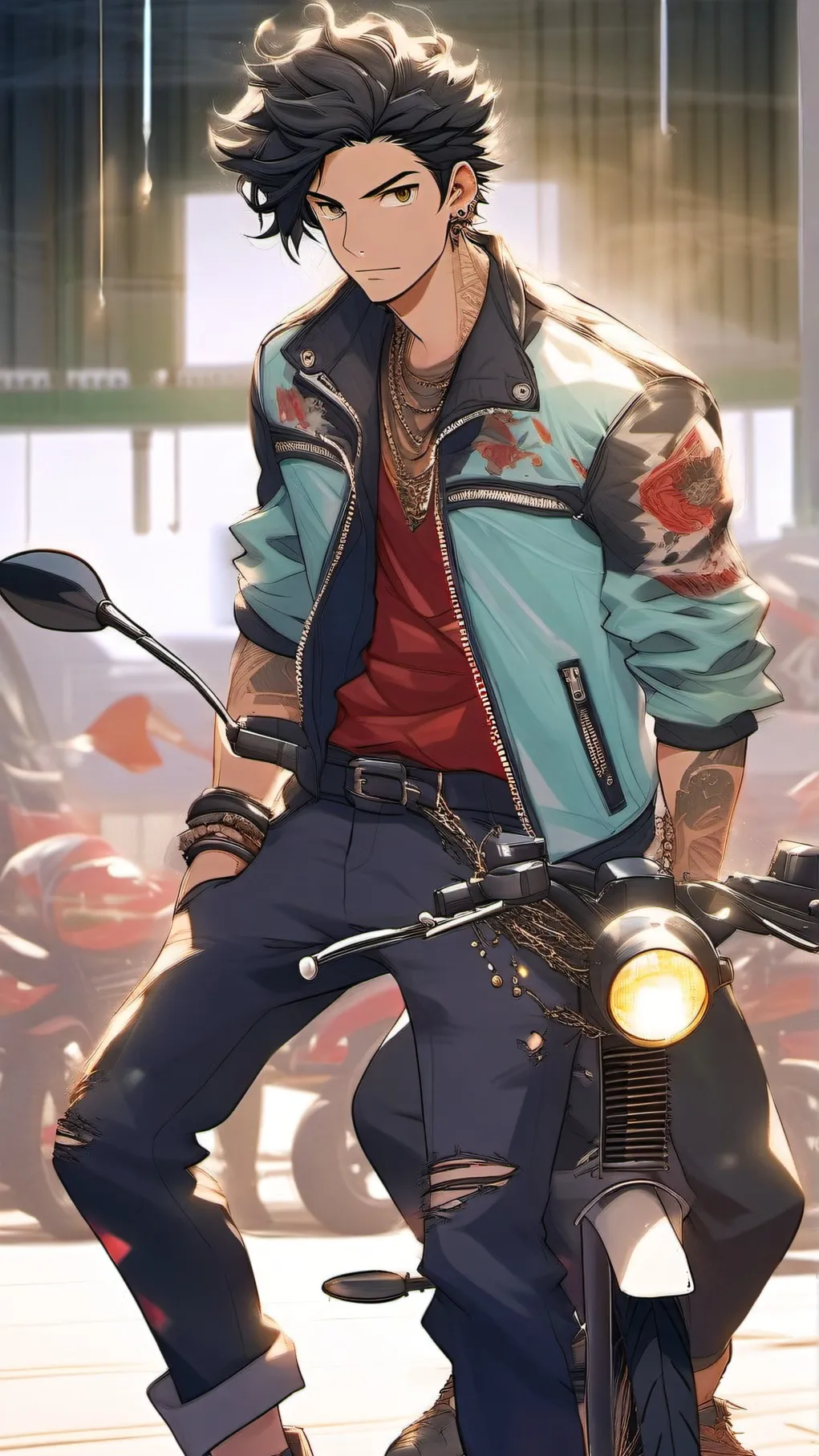 ai character:  Dexter Dryden background