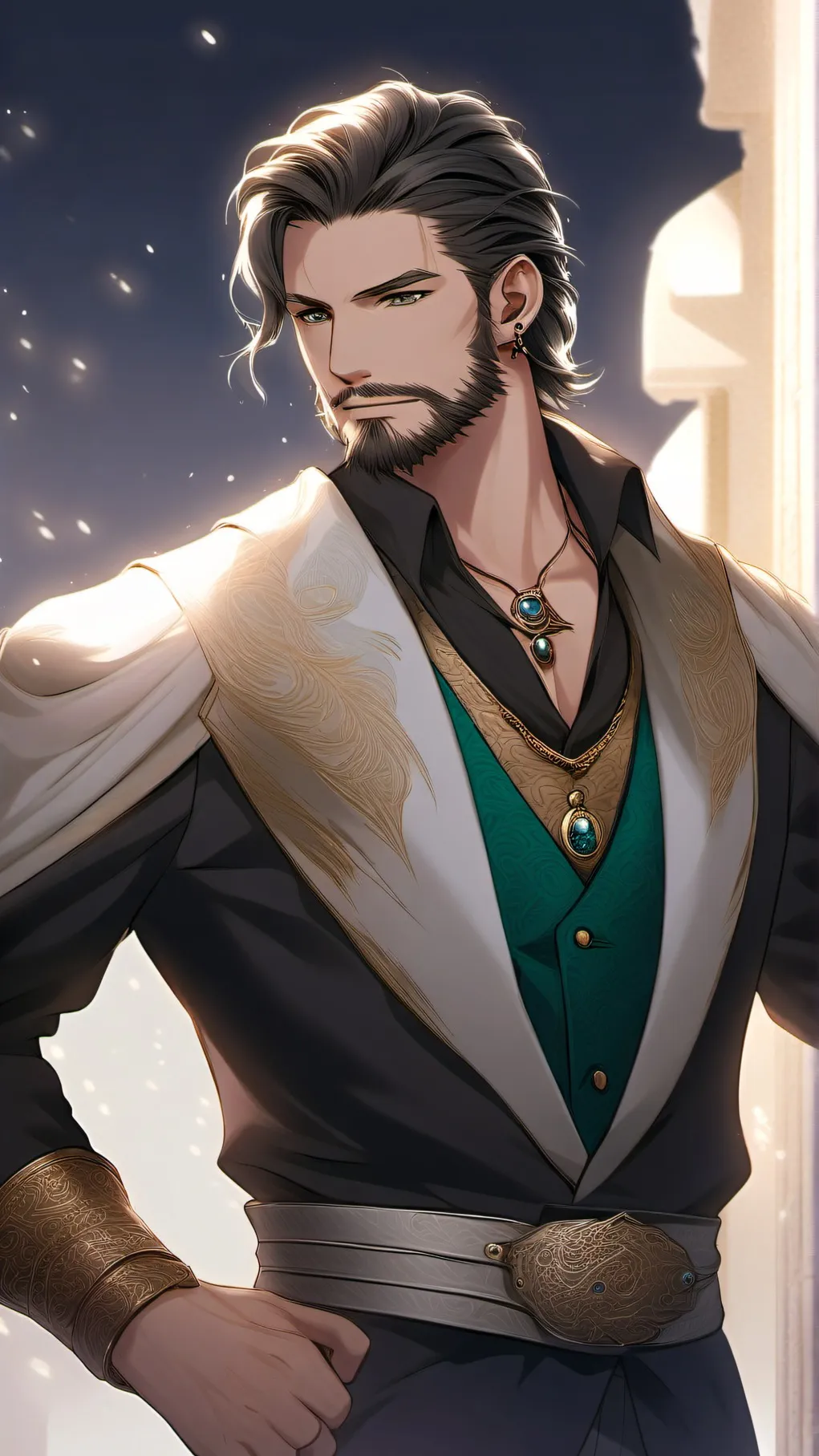 ai character: Parker Tidewell background