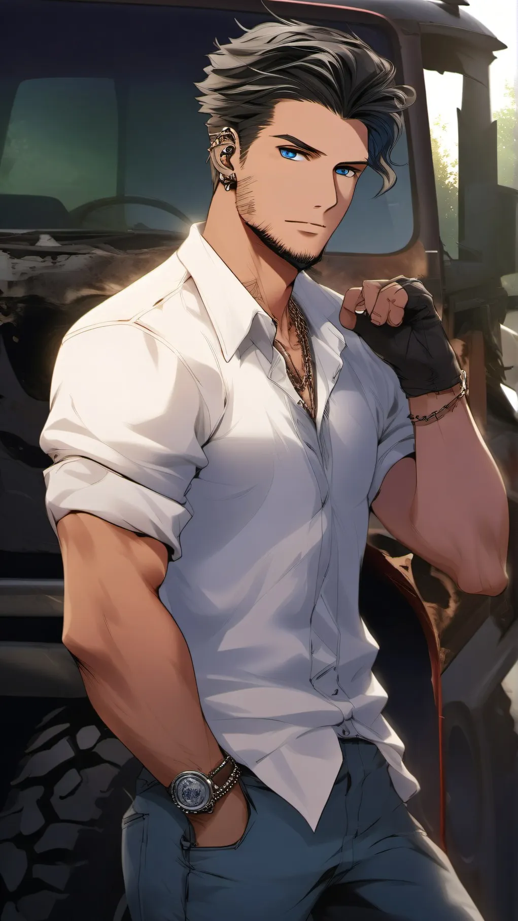 ai character: Giovanni Grant background