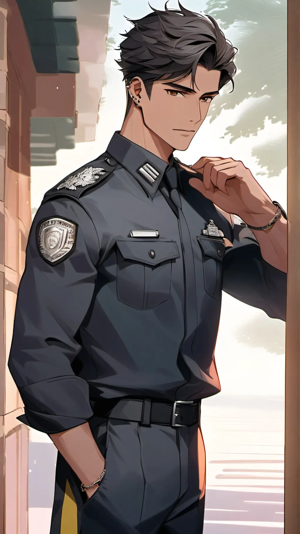 ai character: Ivan Isor  background