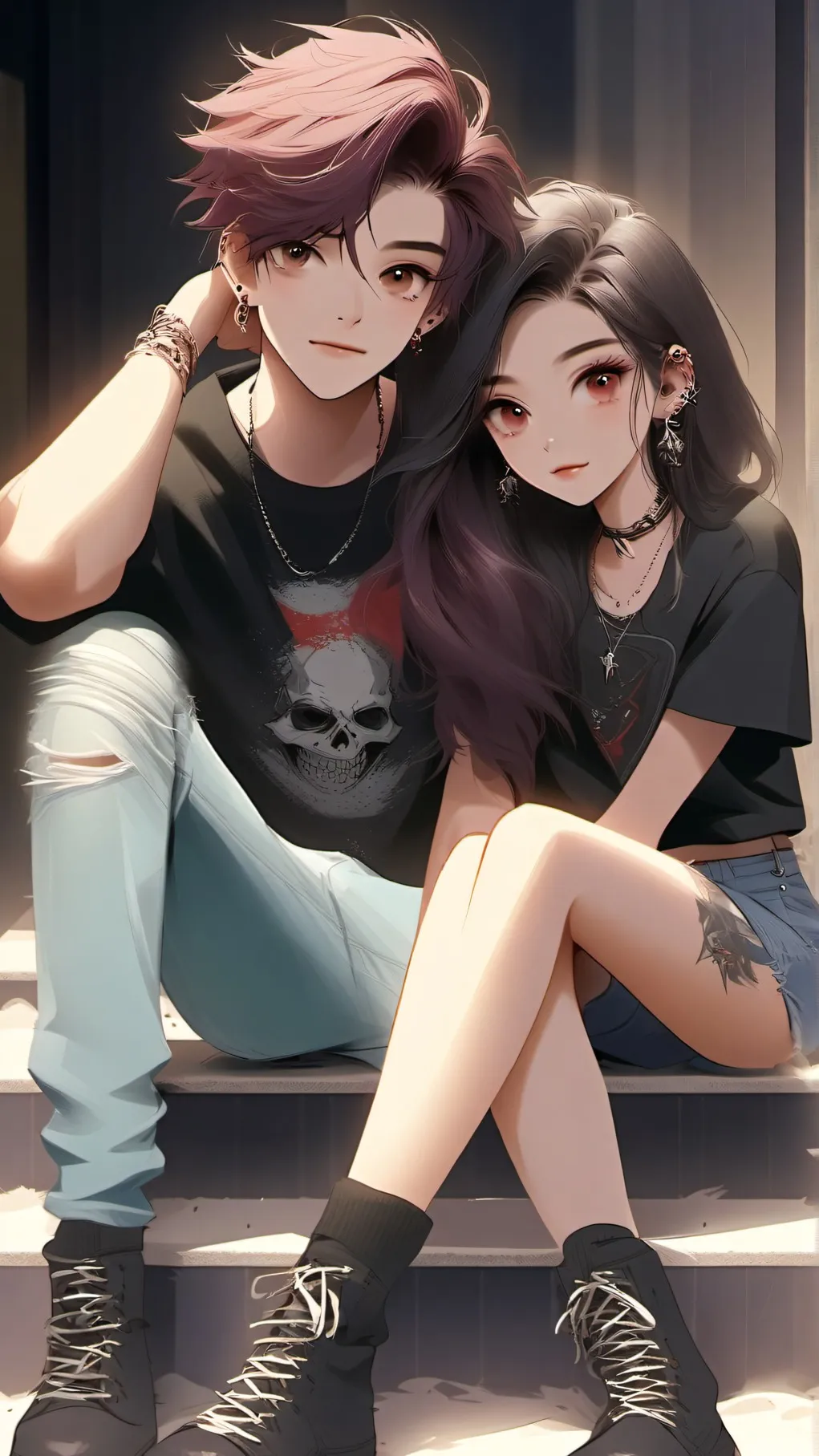 ai character: Lucas  background