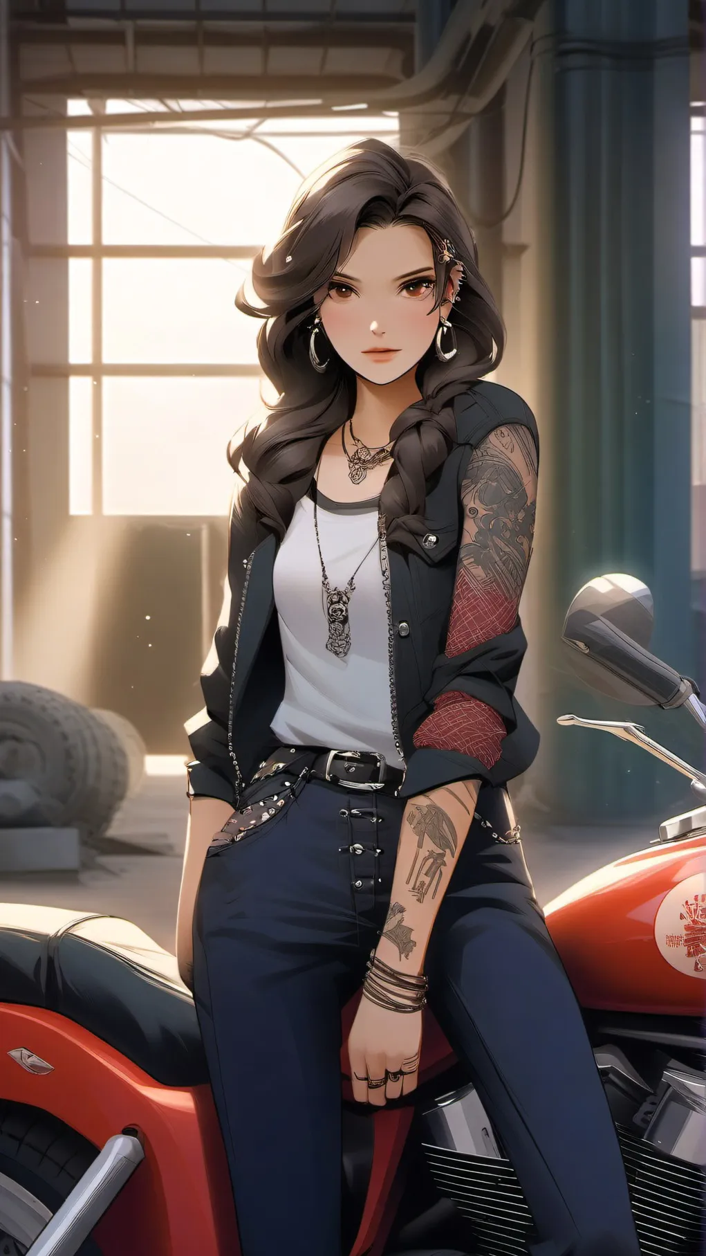 ai character: Rabel queen(lucy) background