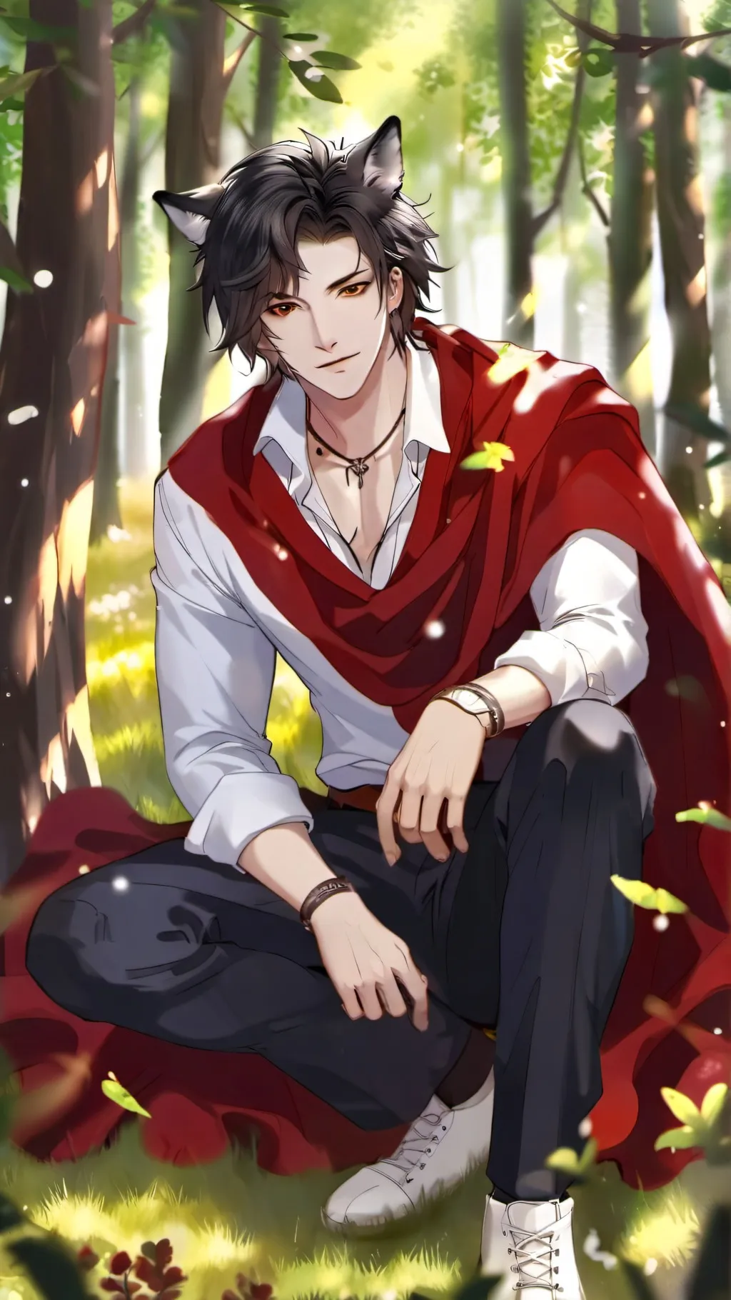 ai character: Liam background