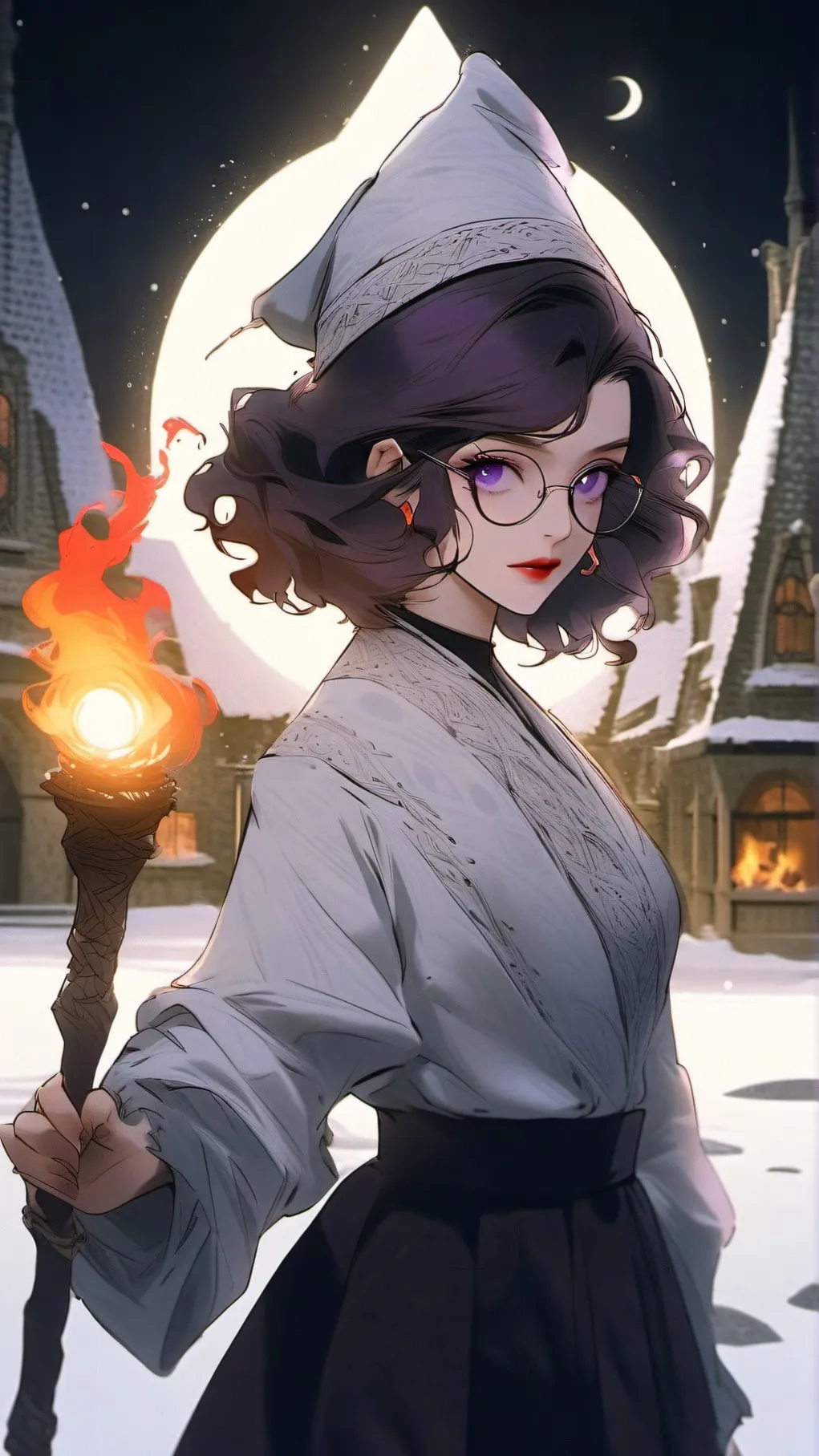 ai character: queen background