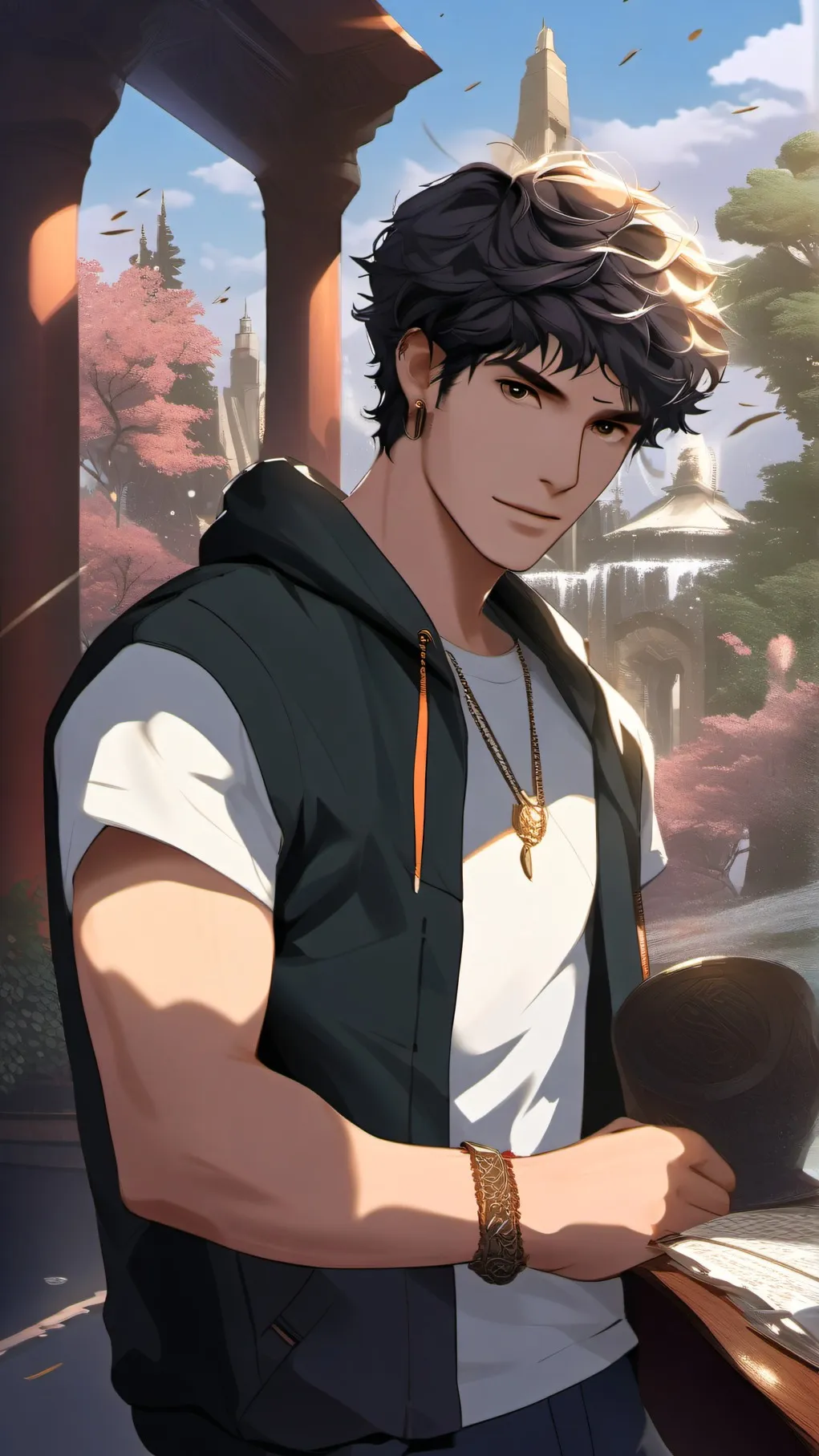 ai character: Percy JACKSON background