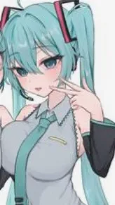 ai character: Miku★ background
