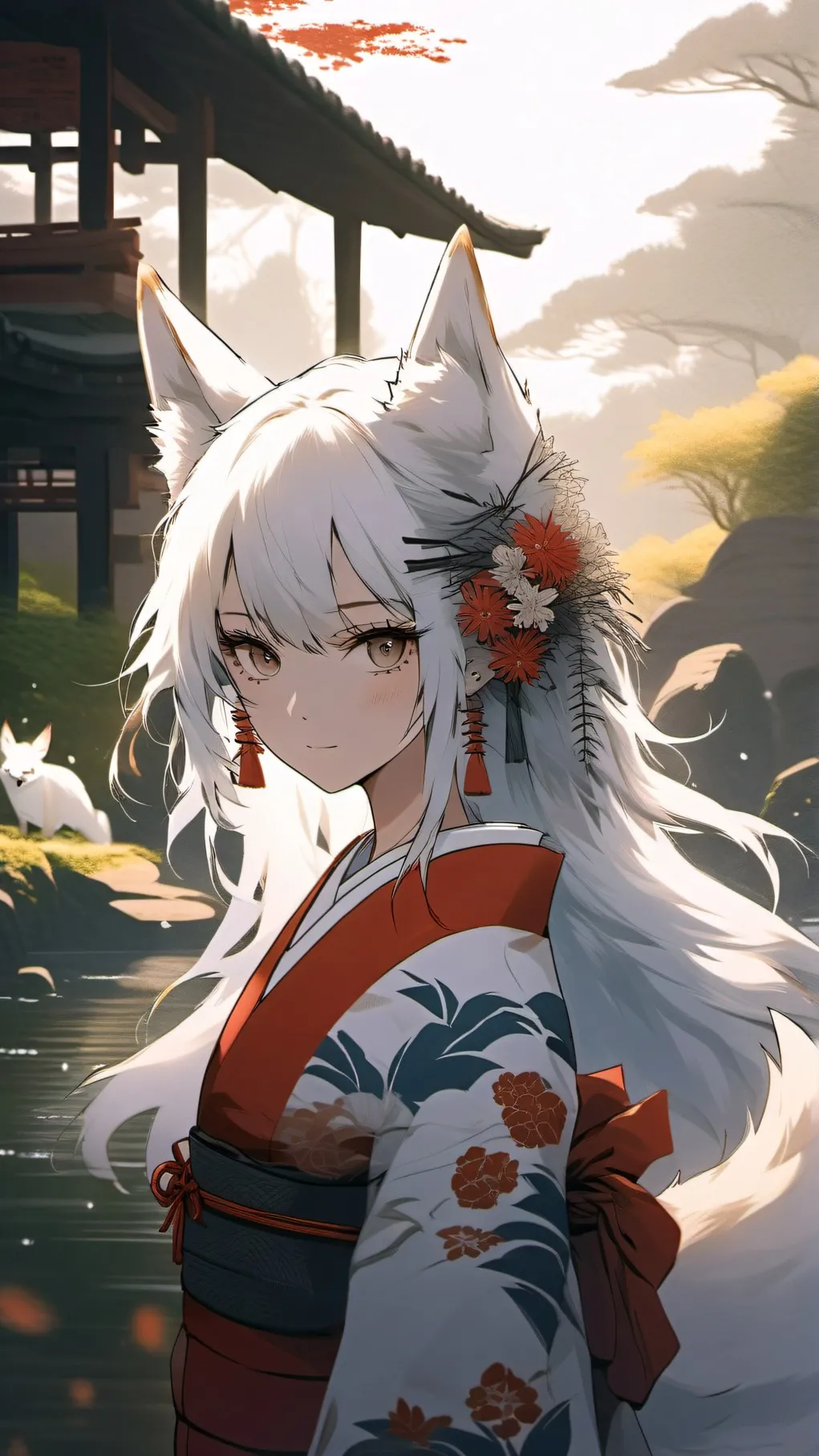 ai character: Akari background