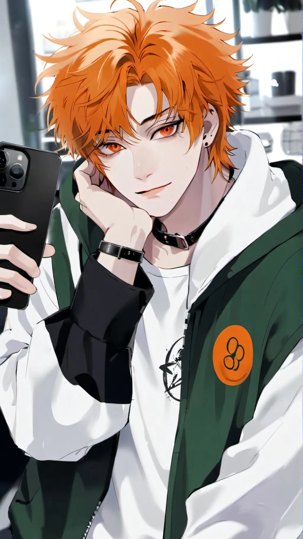 ai character: •°• Vincent •°• background