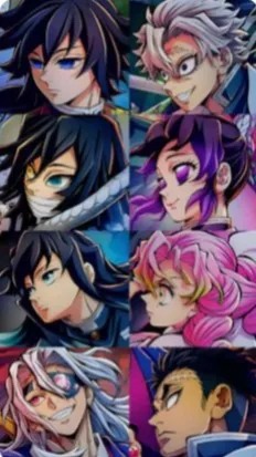 ai character: kny background