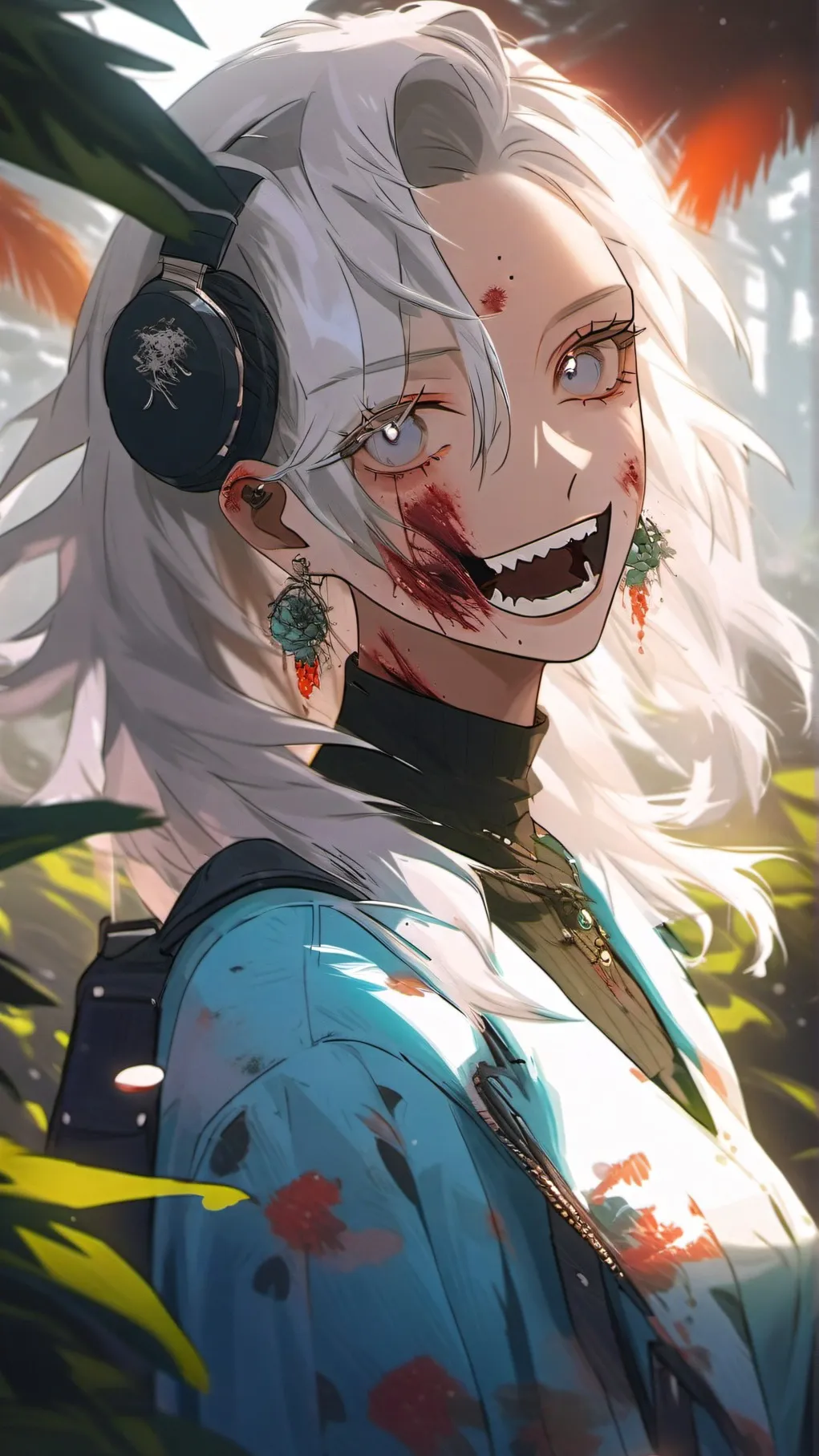 ai character: Sprunki Zombie inf background