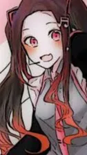 ai character: Nezuko vocaloid background