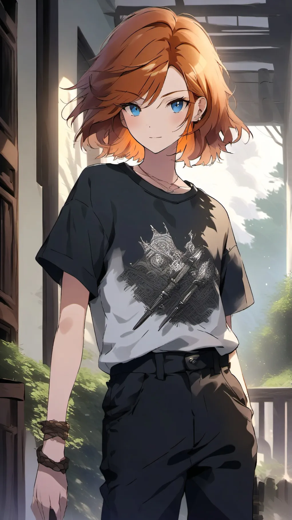 ai character: Giny Weasly background