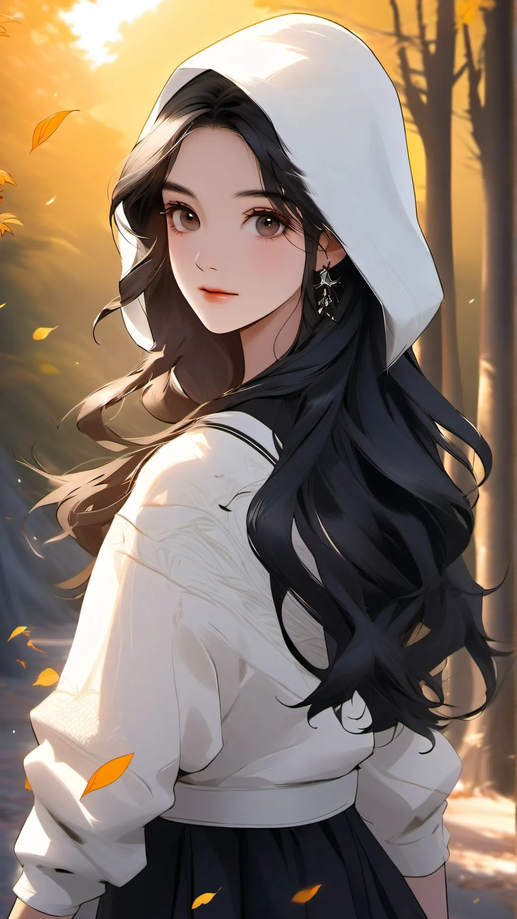 ai character: Crystal background