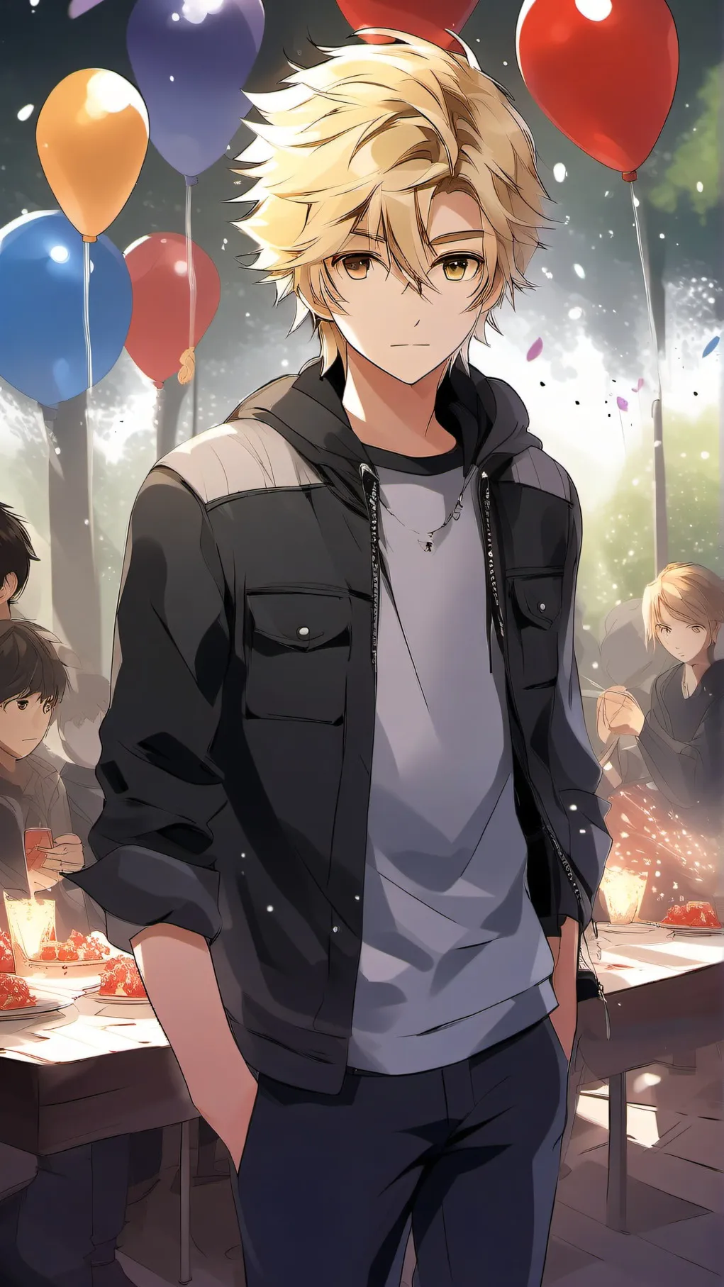 ai character: Levi background