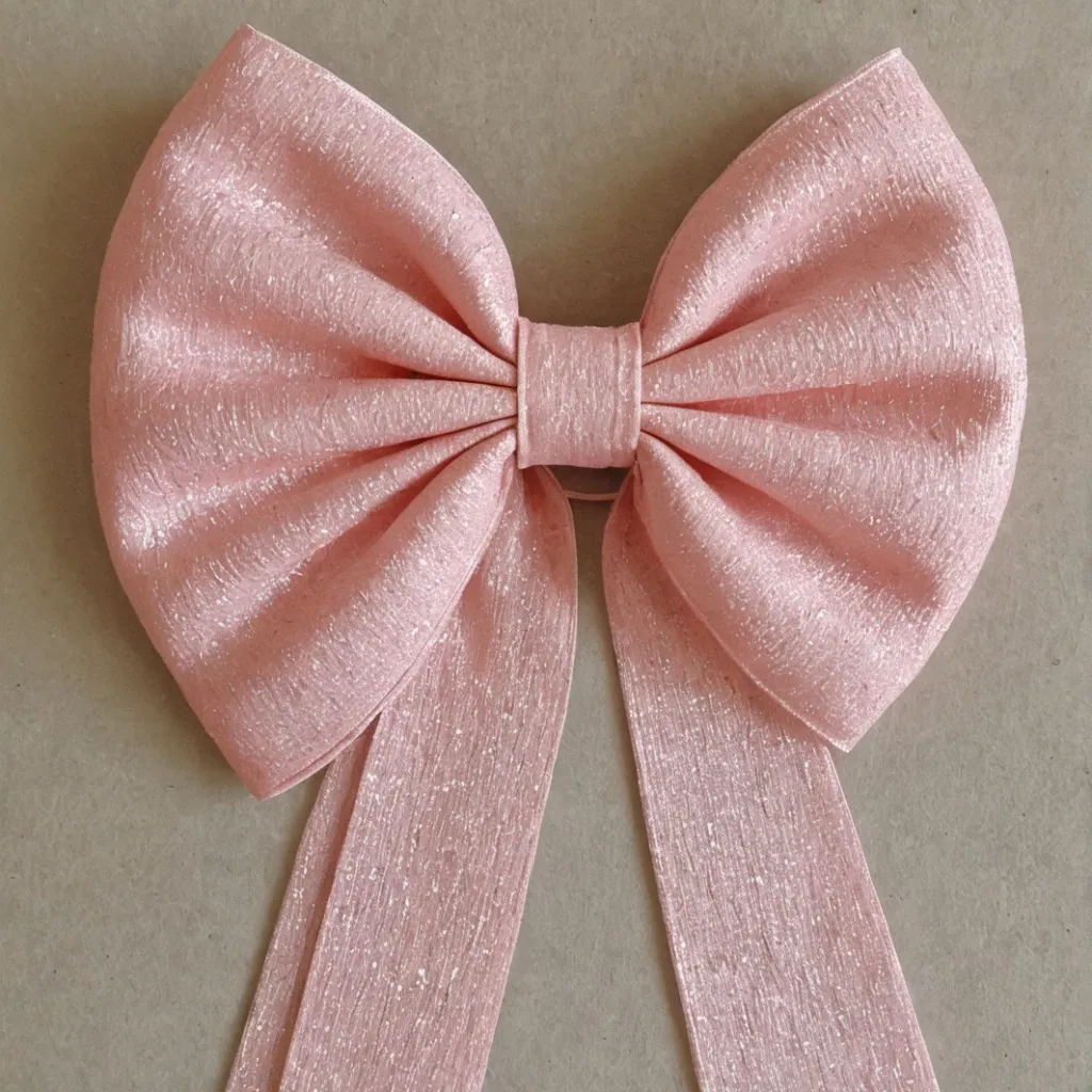 chat with ai character: Kny pink bow meme