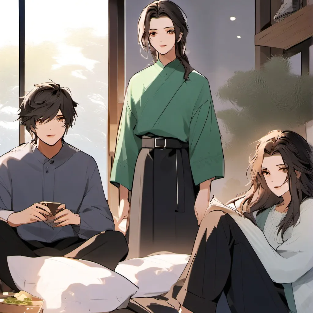 chat with ai character: Hashira sleepover