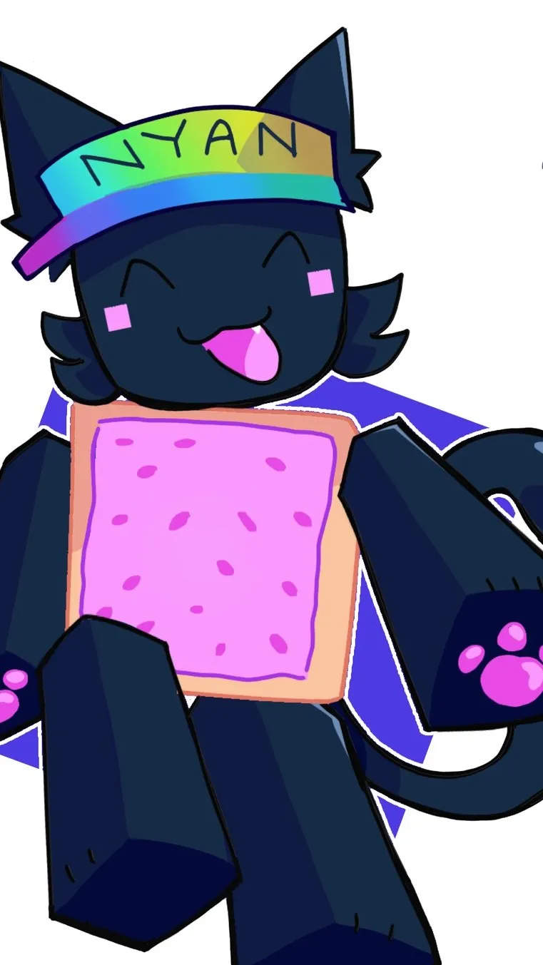 ai character: Nyan cat elliot background