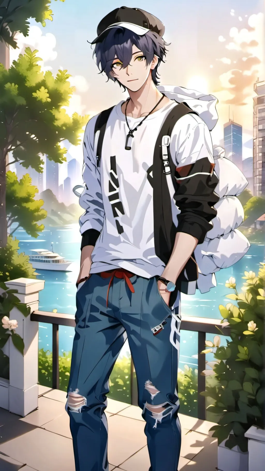 ai character: Lee background