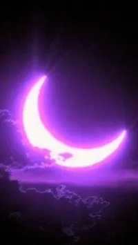ai character: Moon background